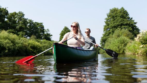 Paddeln auf der Hamme