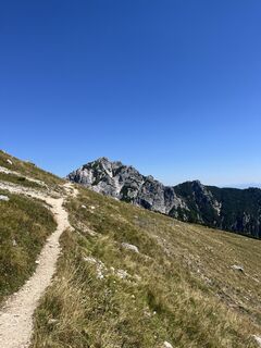Foto von Eva Železnikar entlang der Tour