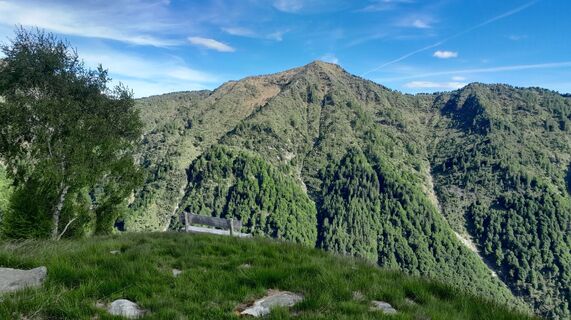 Foto von Sergio Fontana entlang der Tour