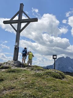 Foto von Gudrun Lippert entlang der Tour