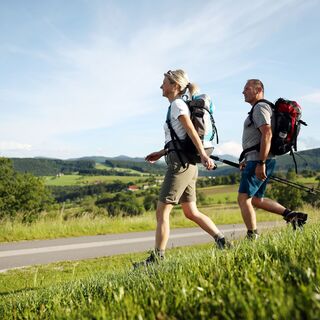 An der Via Trinitatis unterwegs