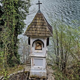 Photo de Veronika Strauss le long du parcours