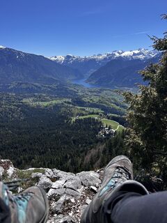 Foto von Rowena Raubach entlang der Tour