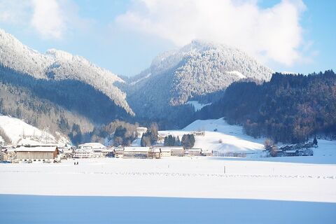 Winterlandschaft Bezau