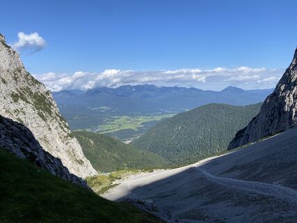 Foto von Antonia Hausperger entlang der Tour