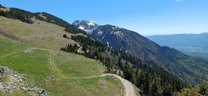 Foto von Janez Perko entlang der Tour