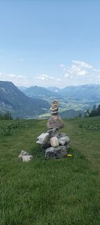 Photo de Cornelia Bruckner-Holzer le long du parcours