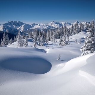 Landschaft zum Muttjöchle
