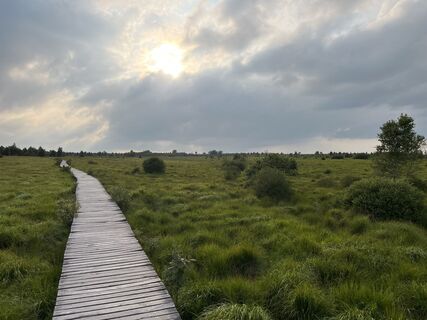 Foto de Anton Gigele a lo largo del recorrido