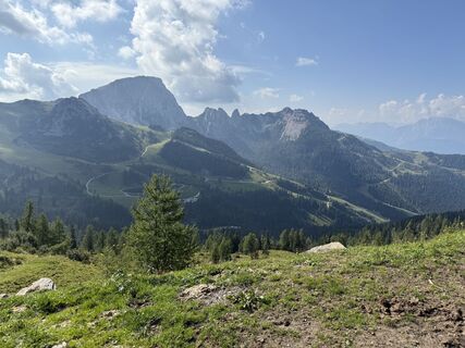 Foto von Gabi Roth entlang der Tour