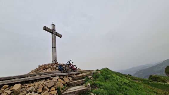 Foto von Gerrit van der Linde entlang der Tour