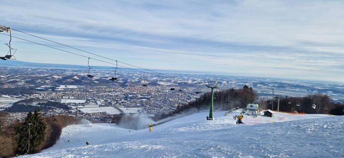 Foto de Štefan Sumper a lo largo del recorrido