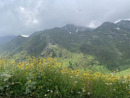 Foto von Toni Lerda entlang der Tour