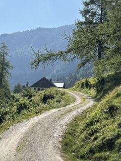 Foto von Heinz Sperl entlang der Tour
