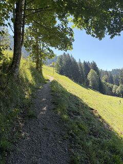 Foto de Ines Köhler a lo largo del recorrido
