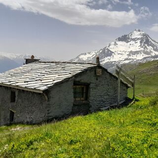 Die Hütte des Piou