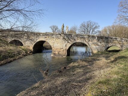 Foto von Norbert Herbig entlang der Tour