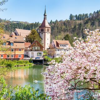 Die Tour startet im schönen Bad Liebenzell
