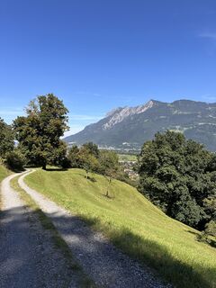 Foto von Cyrill Bischof entlang der Tour