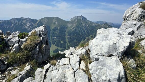 Photo de Veronika Strauss le long du parcours