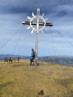 Photo de Sven Krieblin le long du parcours