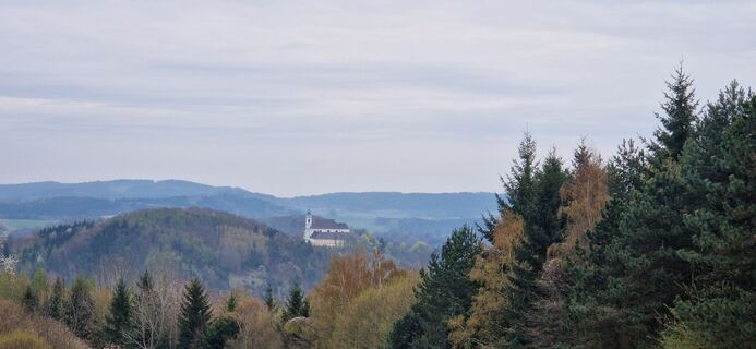 Foto von Astrid entlang der Tour