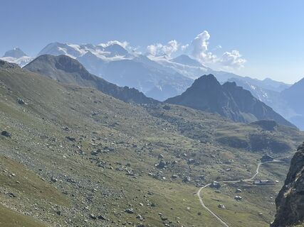 Foto von Sara Manzoni entlang der Tour