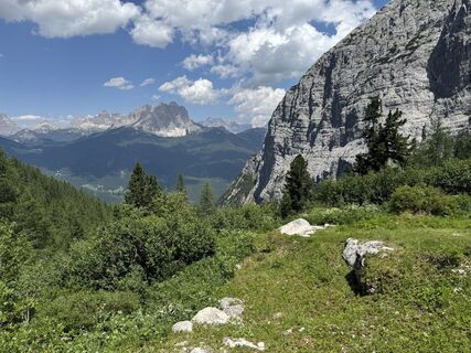 Foto von “Jerry” Brunetti entlang der Tour