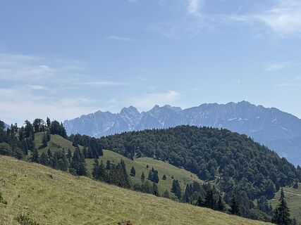 Foto von Silvia Huber entlang der Tour