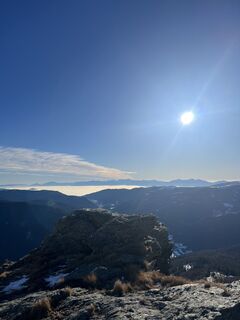 Foto de Verena liebhart a lo largo del recorrido