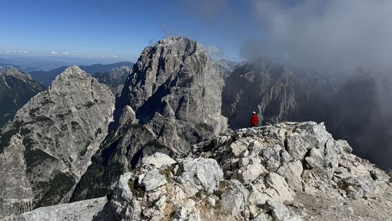 Foto de Brigitta Jencski a lo largo del recorrido