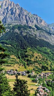 Foto von Fabrizi Mellano entlang der Tour