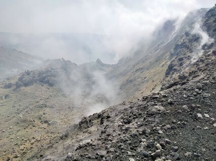 Zdjęcie z Ivano Merelli wzdłuż trasy