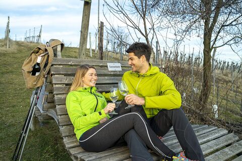 Auch im Winter sind diese herrlichen Rastplätze im Thermen- & Vulkanland ein Erlebnis