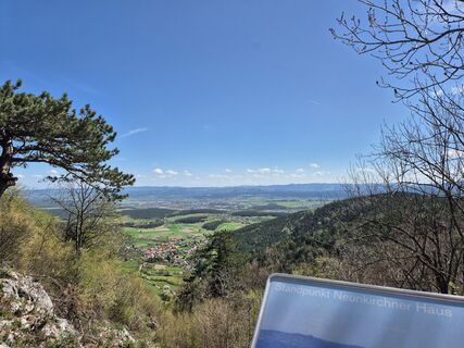 Photo de Claudia Maurer le long du parcours
