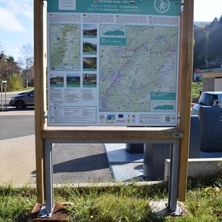 Informationstafeln Querung des Vogesenmassivs - Le Bonhomme