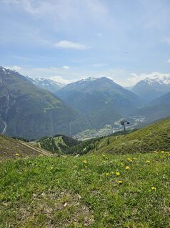 Foto von Sylvia Wilhelm entlang der Tour