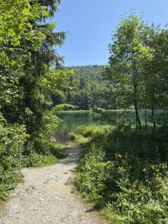 Photo de Heinz Sperl le long du parcours
