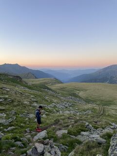 Foto von Maria-Katharina entlang der Tour