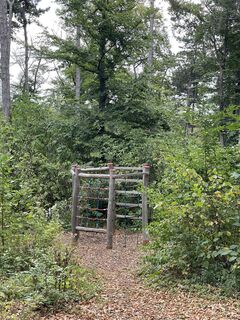 Photo de Linda le long du parcours