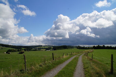 Bergischer Panoramasteig hinter Wipperfürth