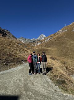 Photo de Reinhold Singer le long du parcours