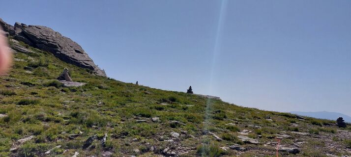 Foto von Mario Thomaschütz entlang der Tour