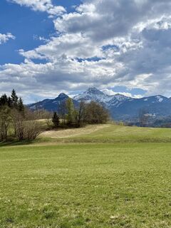 Foto de Andrea Gamnig a lo largo del recorrido