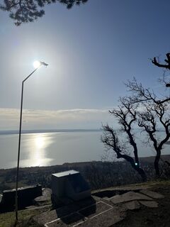 Foto de Lili Bártfai a lo largo del recorrido
