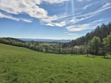 Foto von Claudia Maurer entlang der Tour