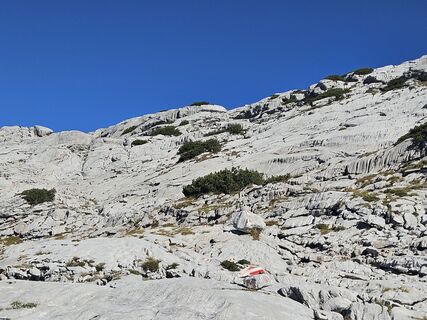 Foto de Werner Huber a lo largo del recorrido