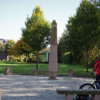 Schinderhannes-Radweg - Start am Bahnhof Pfalzfeld