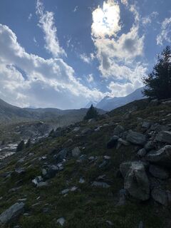 Photo de Mattijs Frank le long du parcours
