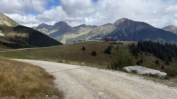 Foto von Werner Heidinger entlang der Tour